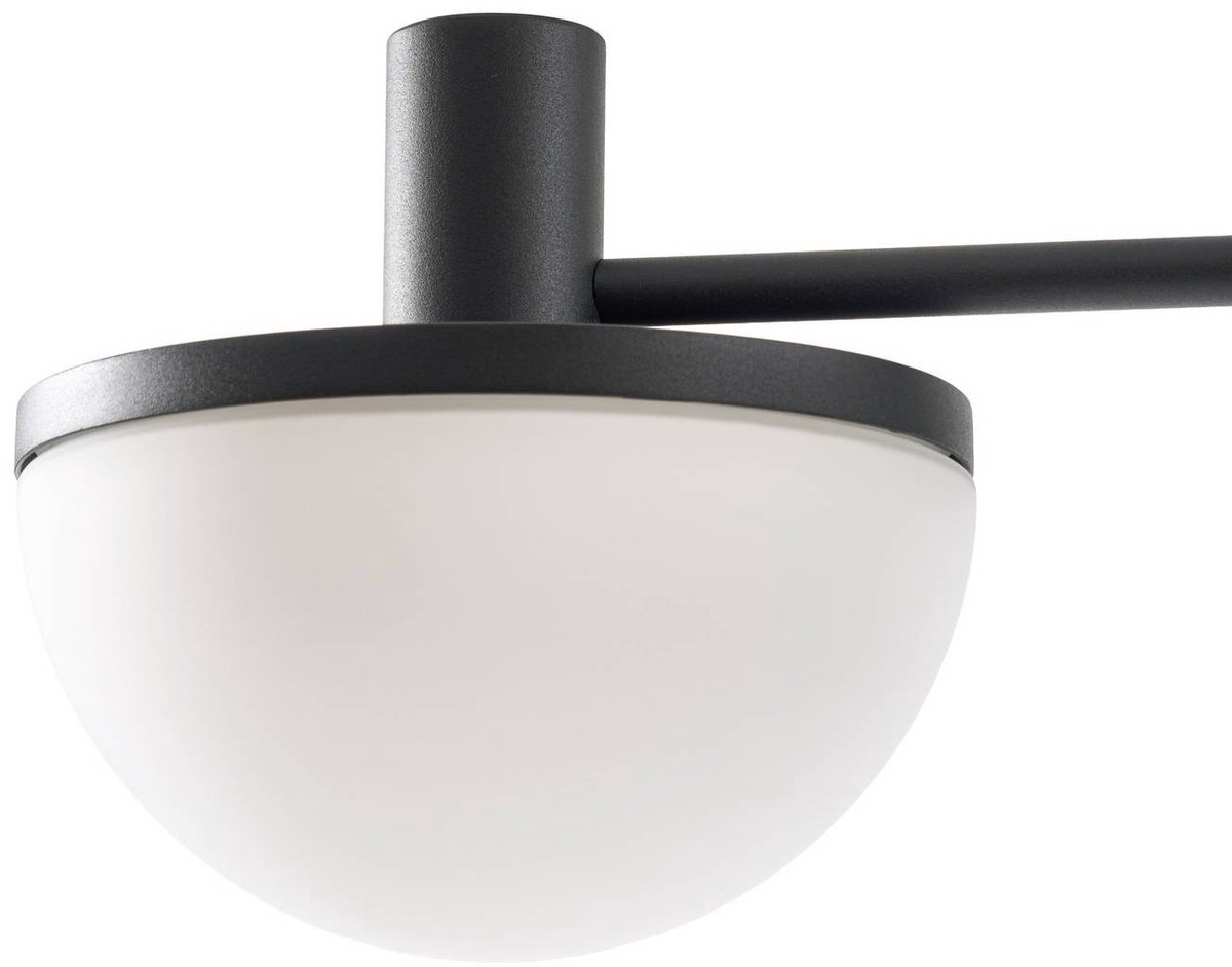 Toras LED-Außenleuchte, CCT, dimmbar, schwarz, dreiflammig Lucande - Modern - Aluminium - Mehrflammig