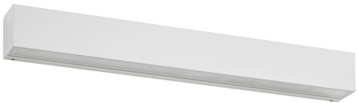 Lengo LED-Außenwandlampe, 50cm, weiß, up/down, 3000K Lucande - Modern - Aluminium - Eckig
