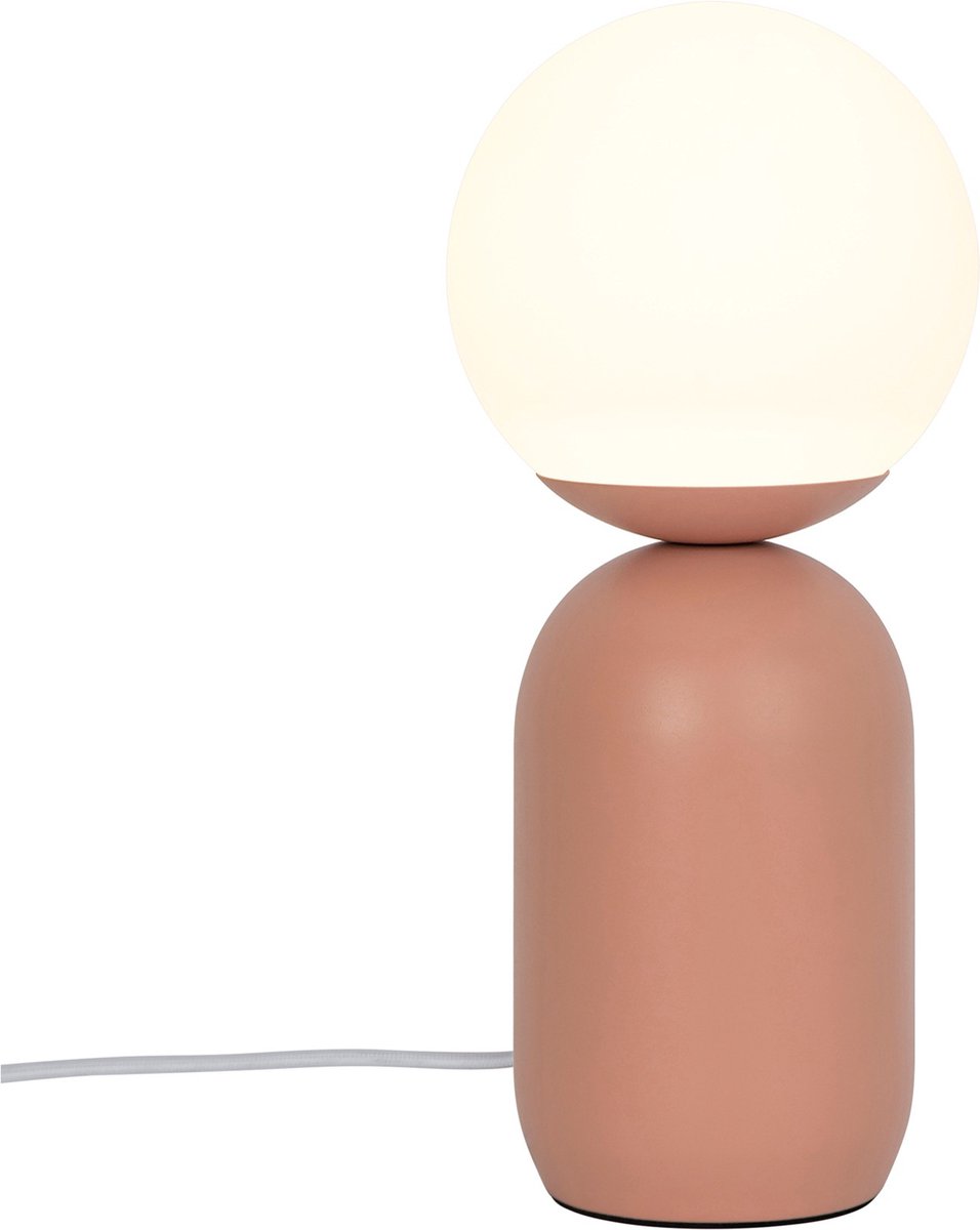 Notti Tischleuchte Terracotta Nordlux - Wohnzimmer - Skandinavisch - Metall - Mit Schirm