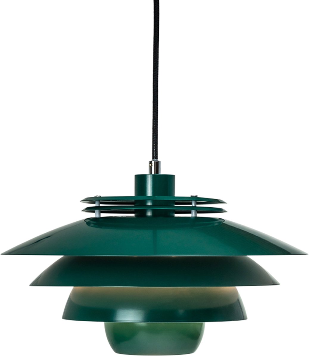 Ejka Pendelleuchte Dark Green Dyberg Larsen - Wohnzimmer - Design - Metall - Einflammig
