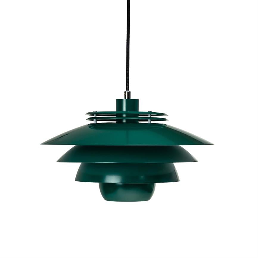 Ejka Pendelleuchte Dark Green Dyberg Larsen - Wohnzimmer - Design - Metall - Einflammig