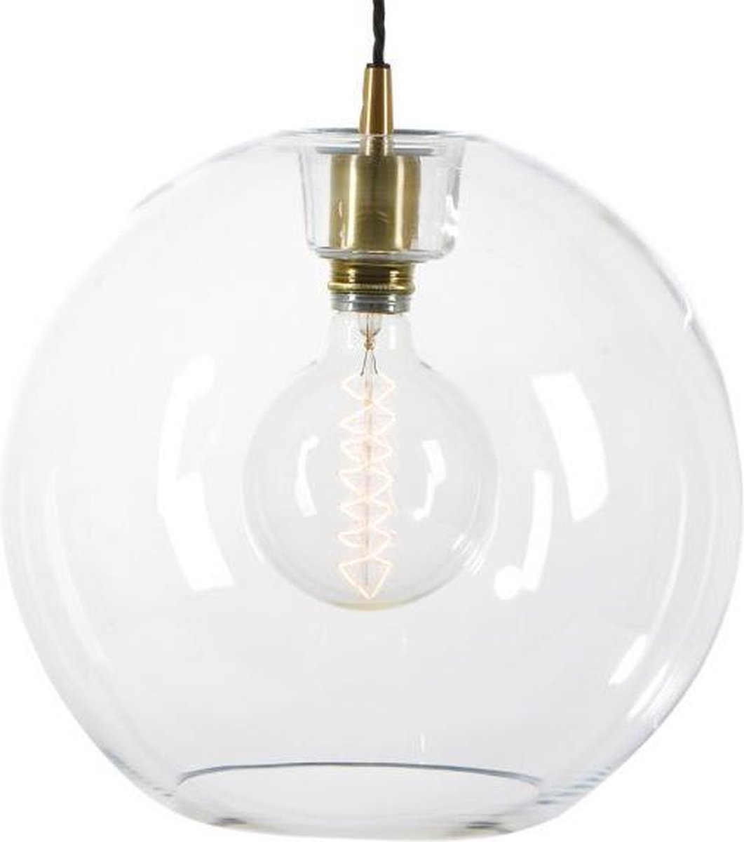 Gloria Pendelleuchte Ø380 Messing/Klares Glas Belid - Esszimmer - Metall