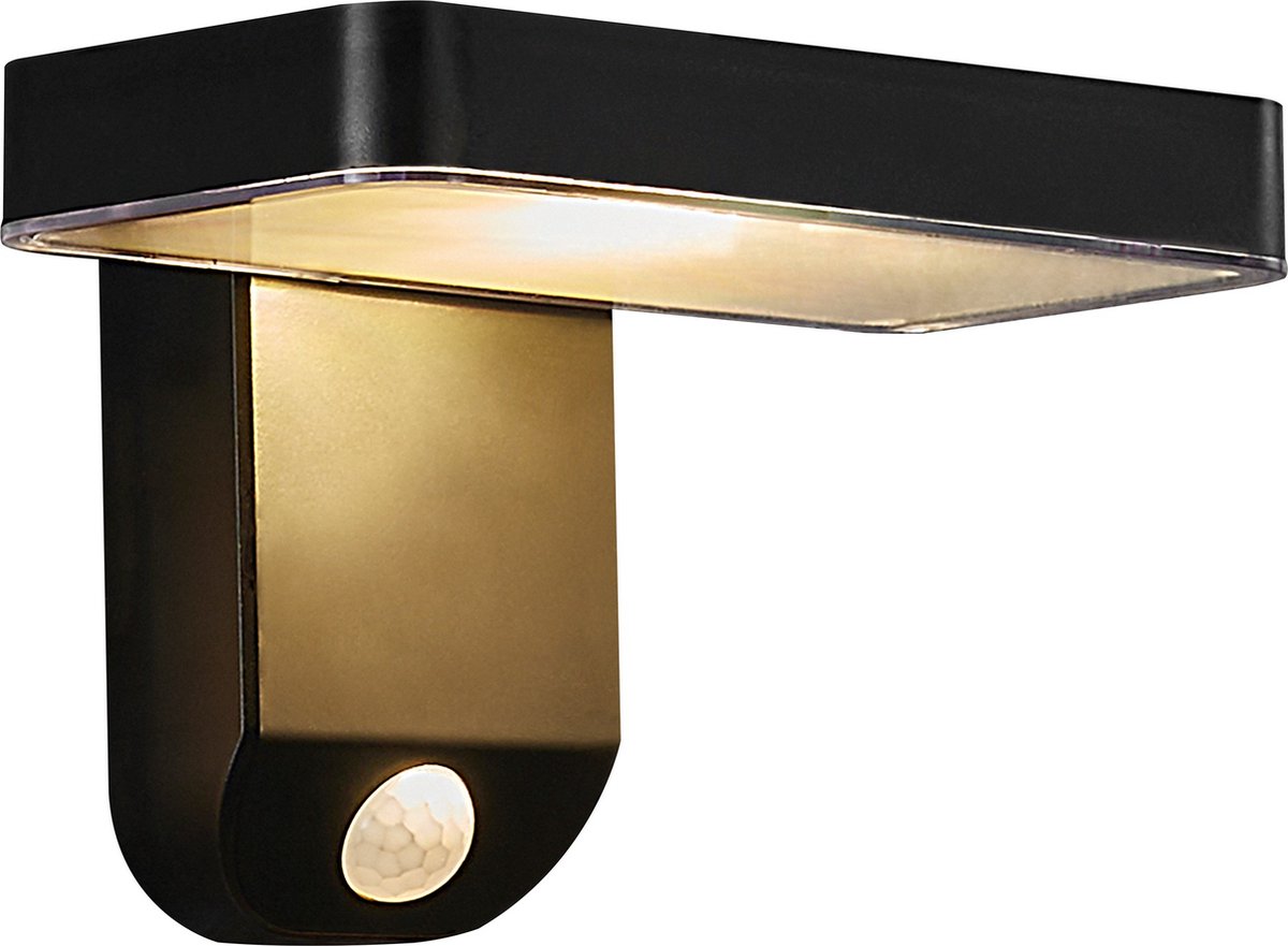 Rica Square LED Solarzelle Wandleuchte Black Nordlux - Modern - Kunststoff - Einflammig