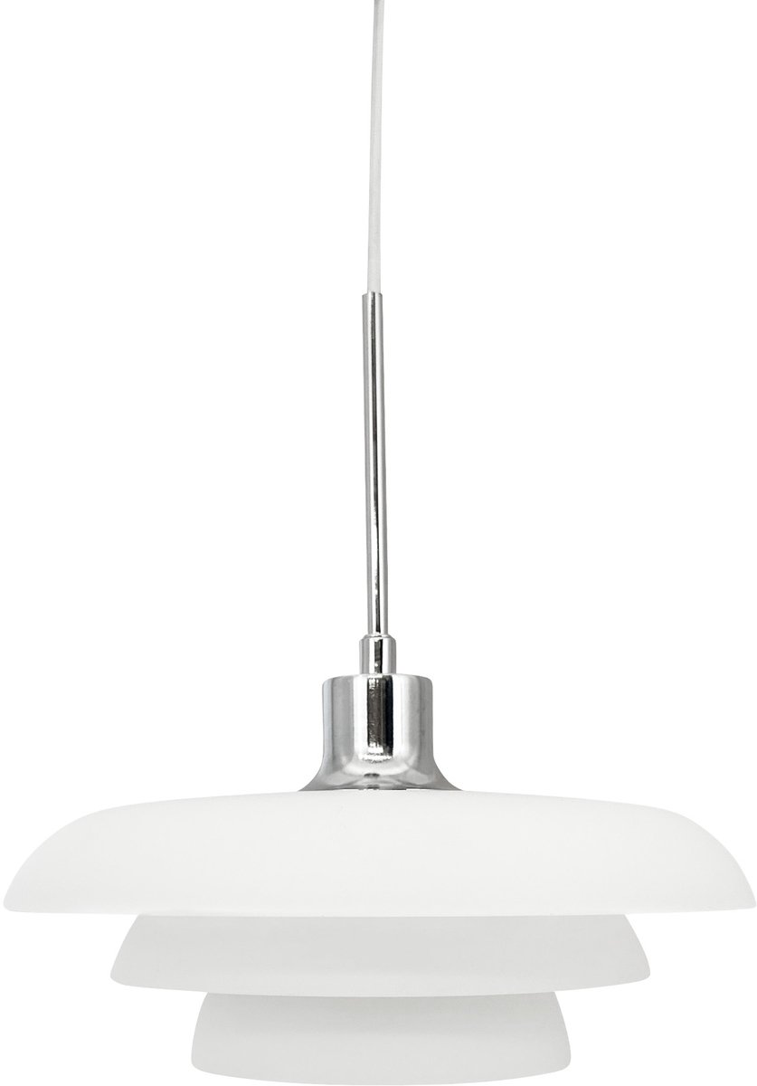 Ava Pendelleuchte, Ø 31 cm, weiß, Opalglas Dyberg Larsen - Wohnzimmer - Modern - Einflammig