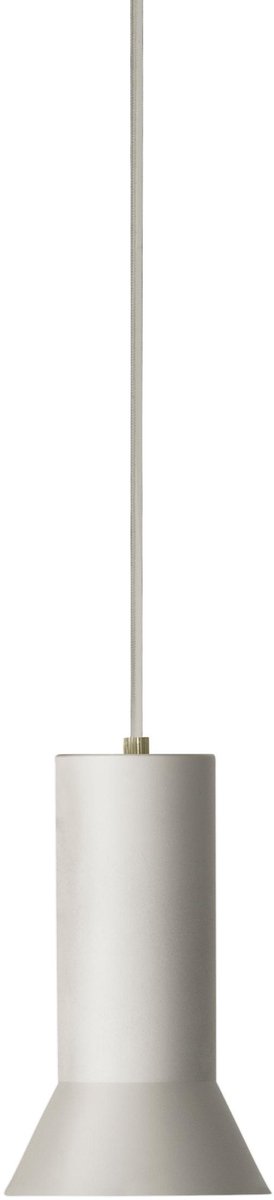 Hat Pendelleuchte Small Warm Grey Normann Copenhagen - Wohnzimmer - Aluminium