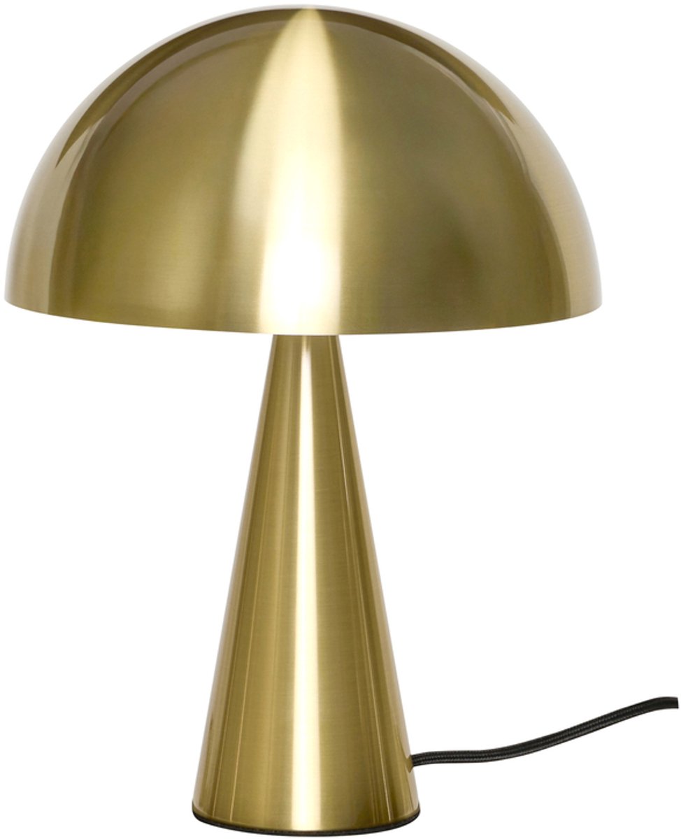 Mush Tischleuchte Small Brass Hübsch - Wohnzimmer - Design - Metall - Einflammig