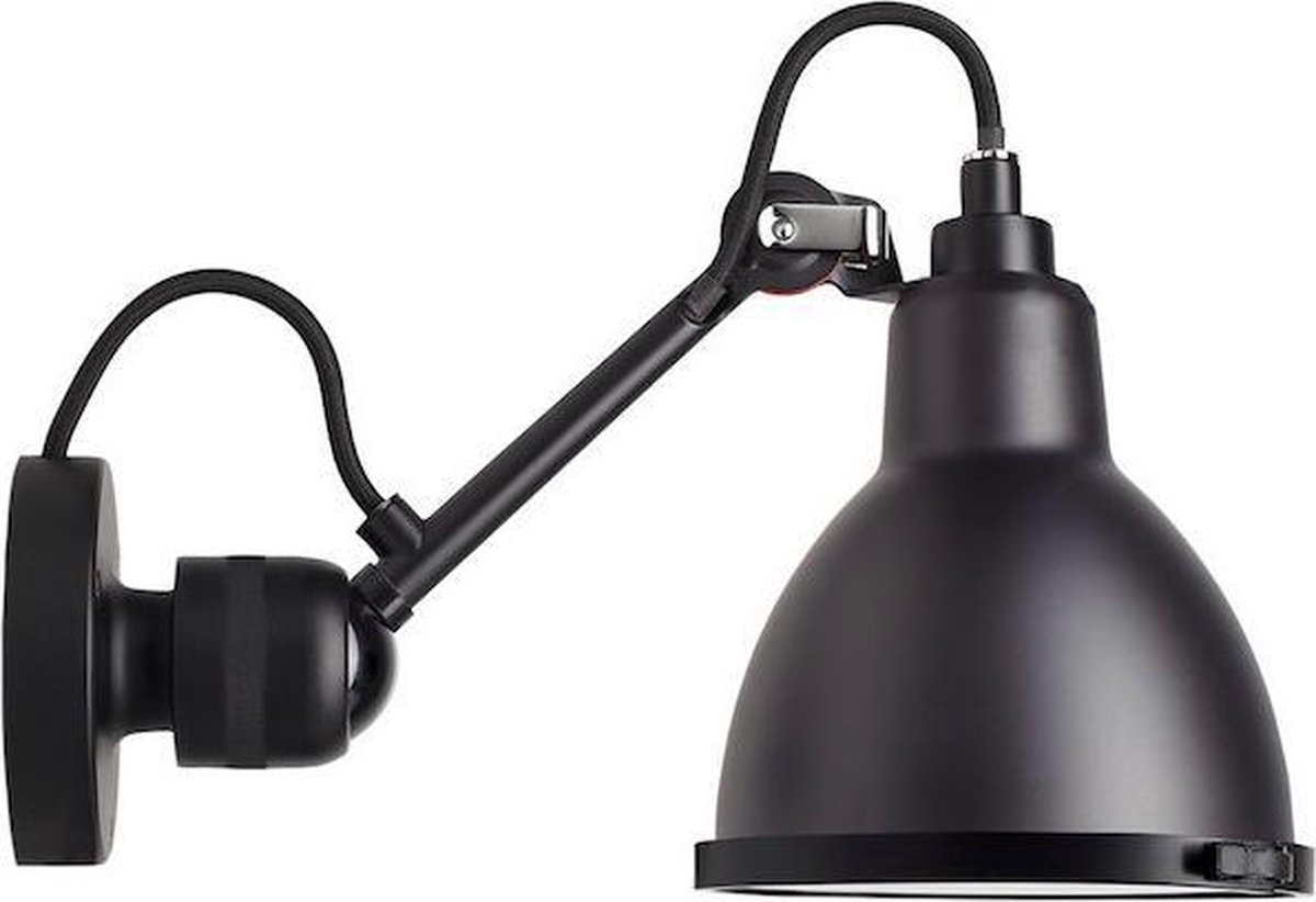 304 Classic Outdoor Seaside Wandleuchte Schwarz Lampe Gras - Terrasse - Design - Metall
