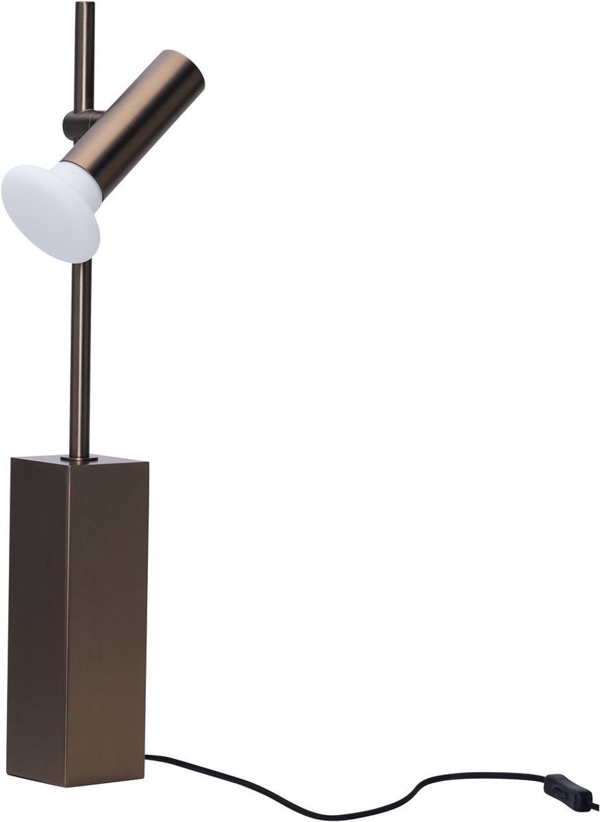 SET Tischleuchte messing brüniert Höhe 60 cm Hübsch - Wohnzimmer - Modern - Metall - Einflammig