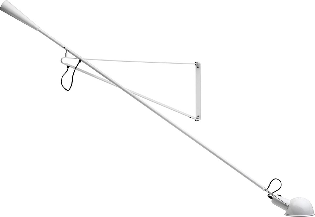 265 Wandleuchte Weiß FLOS - Wohnzimmer - Design - Metall - Einflammig