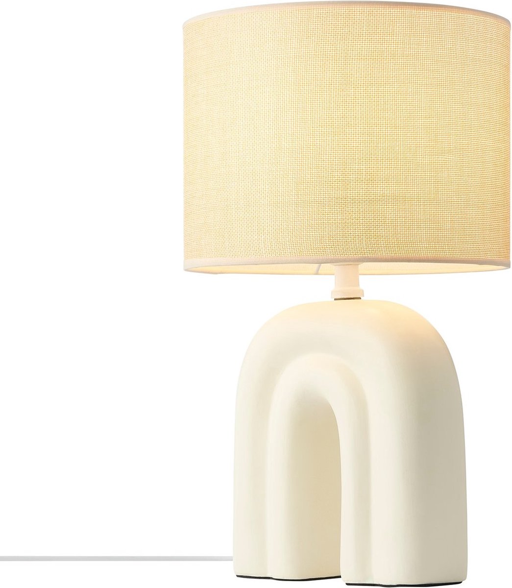 Haze Tischleuchte  Beige Nordlux - Wohnzimmer - Keramik - Einflammig
