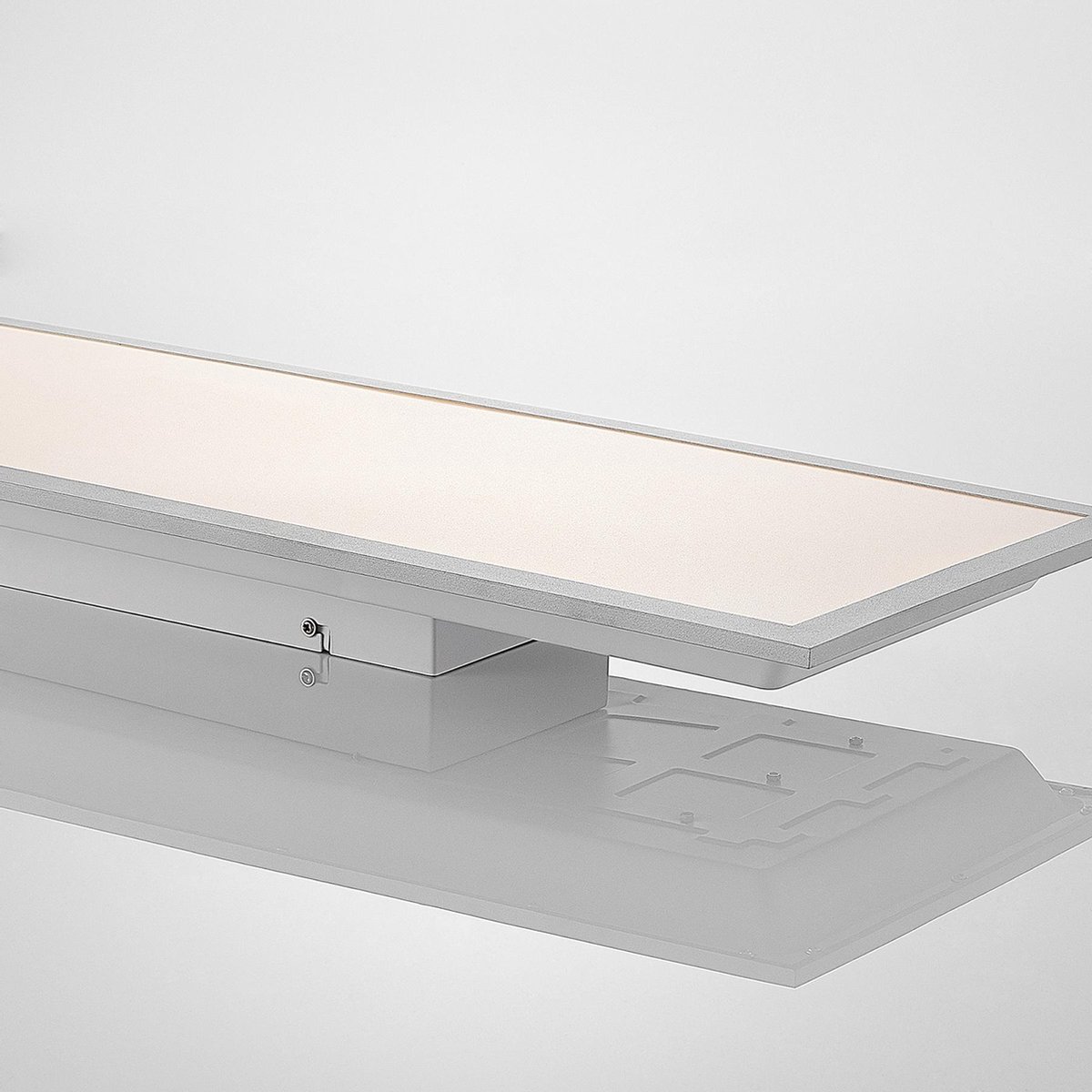 Lindby LED-Panel Stenley, CCT, 120 cm x 30 cm, dimmbar - Küche - Modern - Kunststoff - Eckig