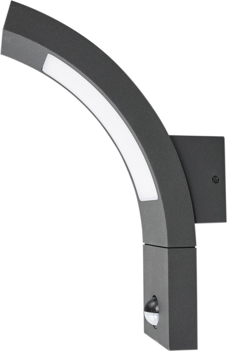 Juvia LED Außenwandleuchte w/Sensor Graphite Lucande - Modern - Metall - Einflammig