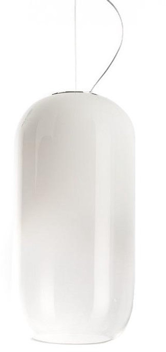 Gople Pendelleuchte White Artemide - Wohnzimmer - Design - Glas - Einflammig