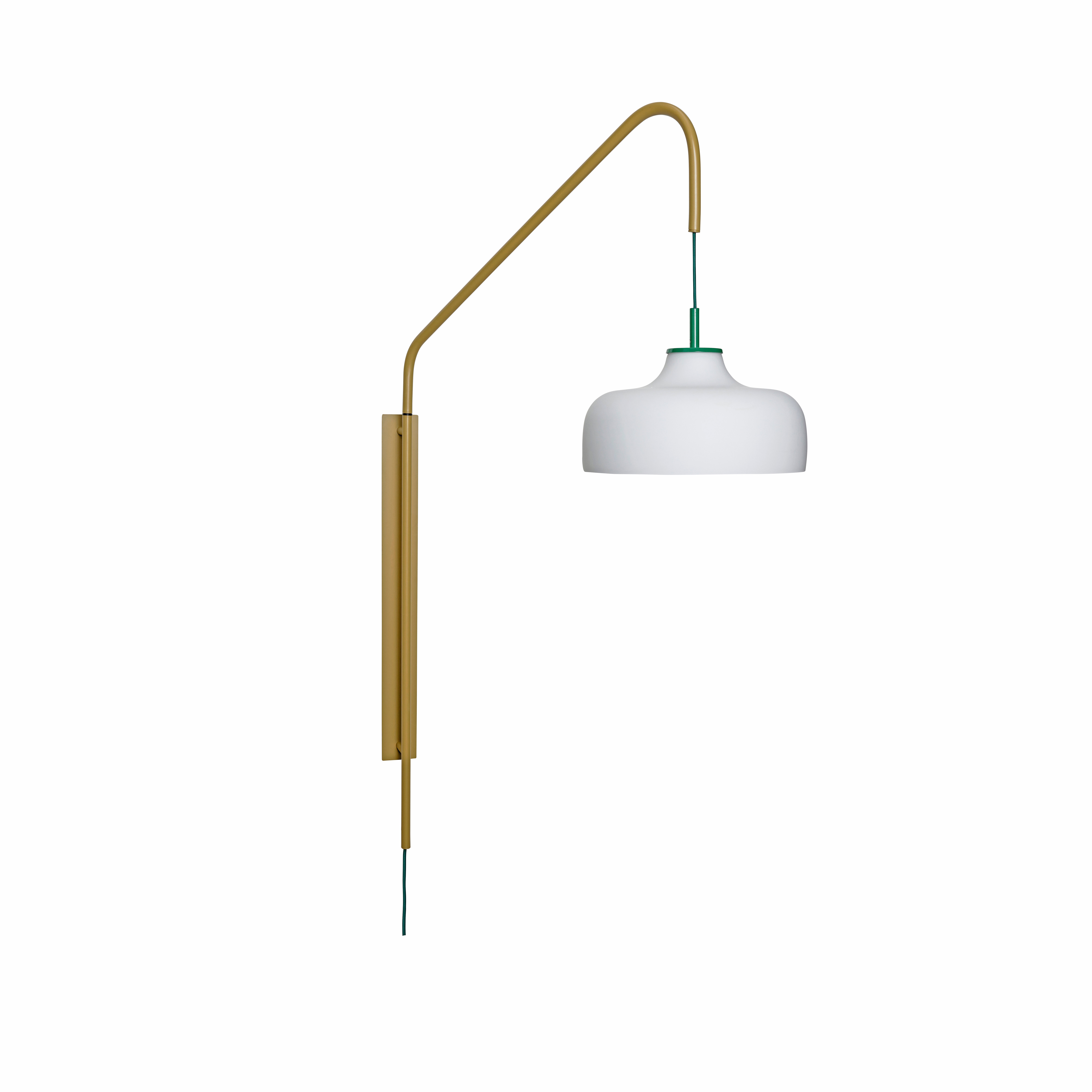 Current Wandleuchte Green/Khaki Hübsch - Wohnzimmer - Metall