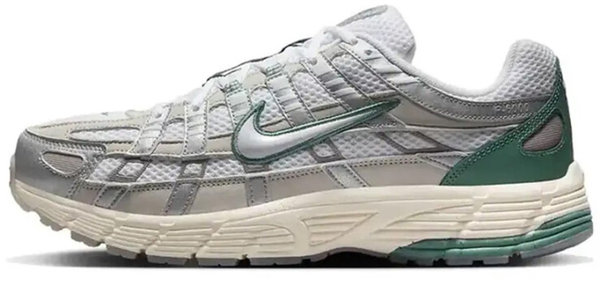 Nike P-6000 Premium Light Bone Bicoastal Green Sneakers HF4308-072 38