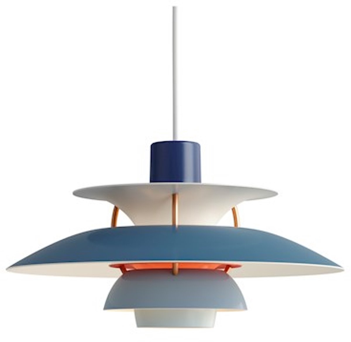 PH 5 Mini Pendelleuchte Green Louis Poulsen - Wohnzimmer - Design - Metall - Einflammig