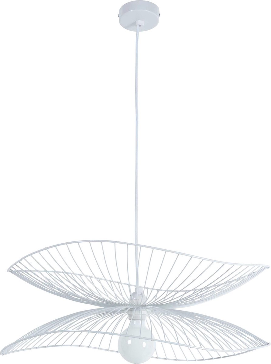 Libellule Pendelleuchte S White Libellule S Forestier - Wohnzimmer - Design - Metall - Einflammig