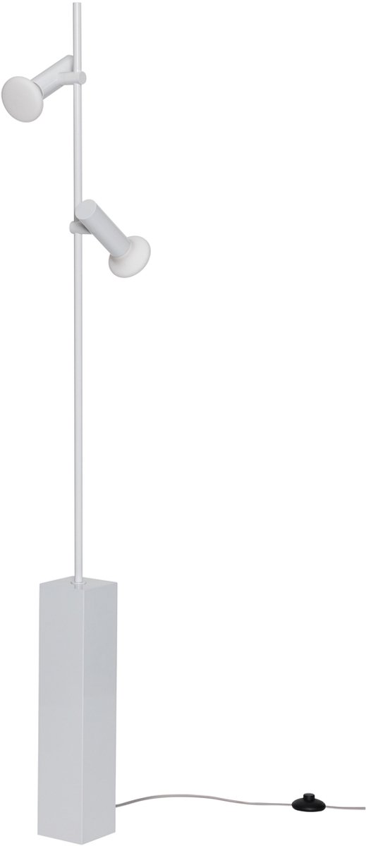 SET Stehleuchte hellgrau Höhe 160 cm 2-flg. Hübsch - Wohnzimmer - Modern - Metall - Mehrflammig