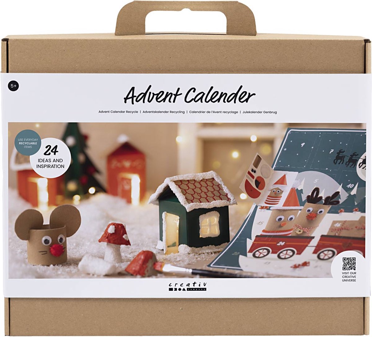 Bastelkit Adventskalender Recycle