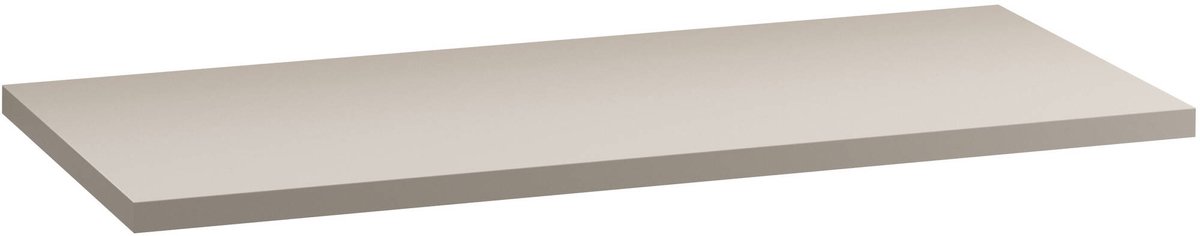 Saqu Salto Waschtisch 120x51x2 cm Matt Greige