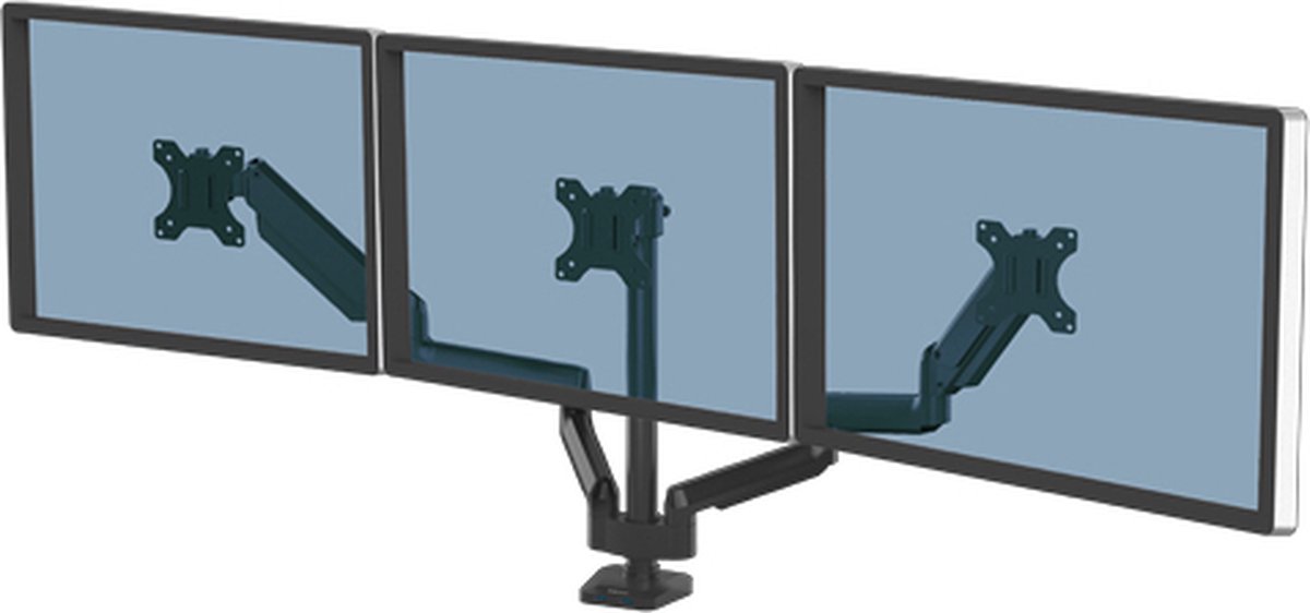 Fellowes Monitorarm Platinum Series 3-fach schwarz