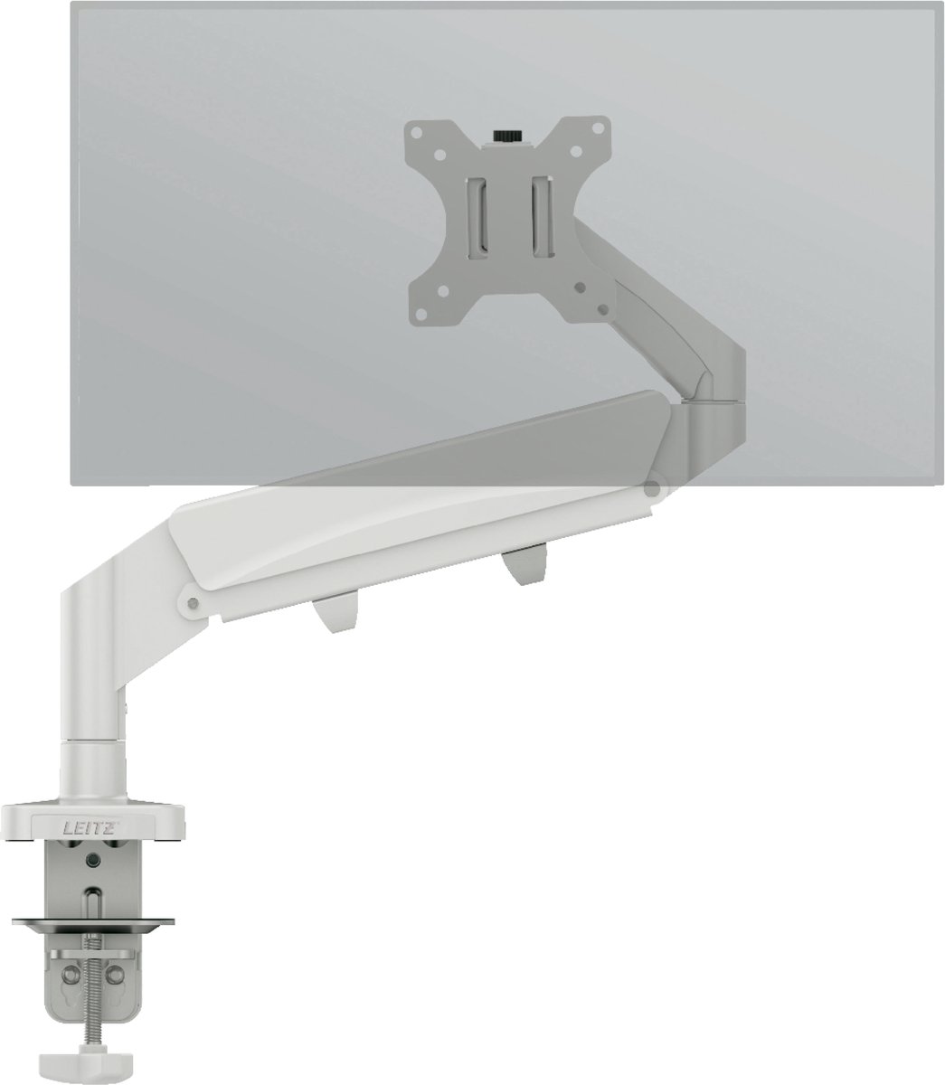 Leitz Monitorarm Ergo Single hellgrau