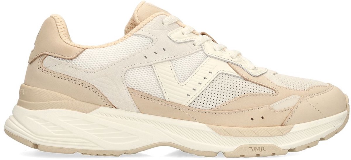 Beige nubuck sneakers