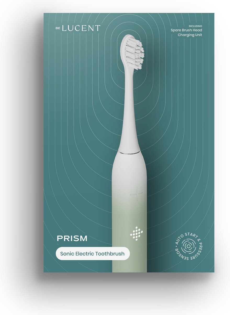 Be Lucent Prism Electric Sonic Toothbrush Mint