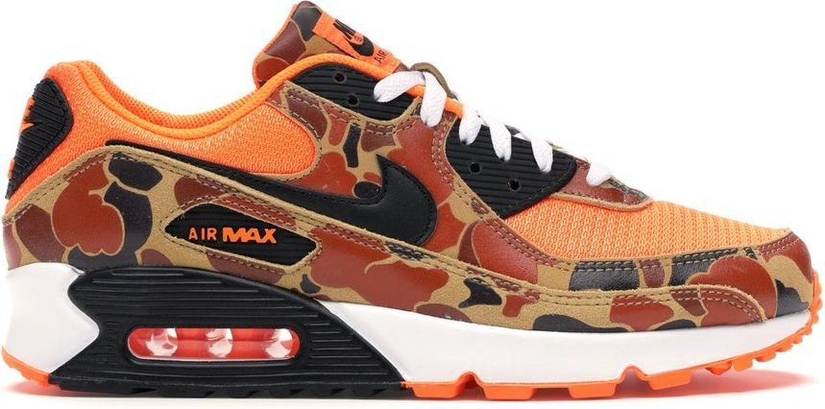 Nike Air Max 90 Duck Camo Orange Sneakers Freizeitschuhe CW4039-800 36.5