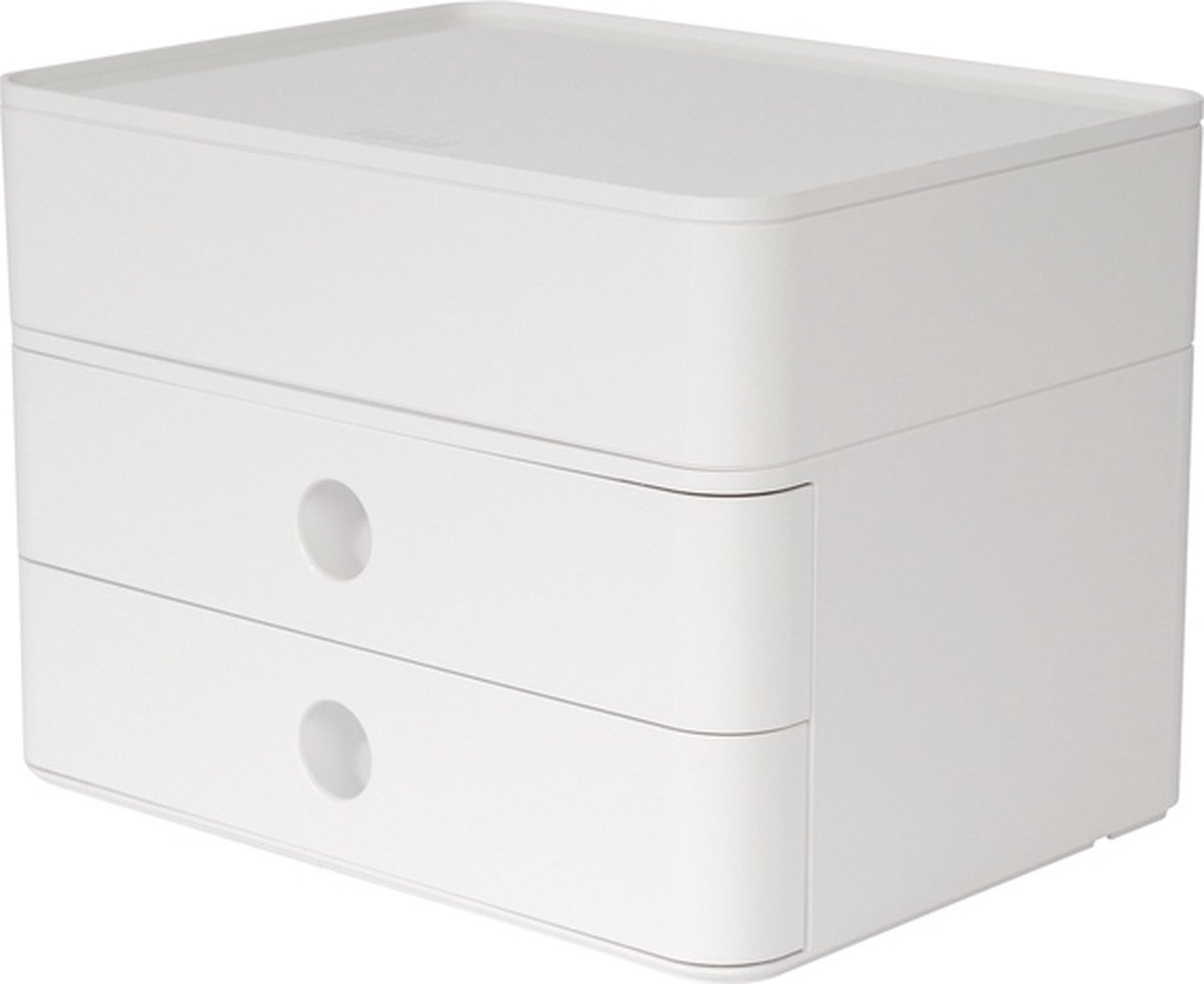 HAN Schubladenbox Smart-Box Plus Allison 2 Schübe snow white