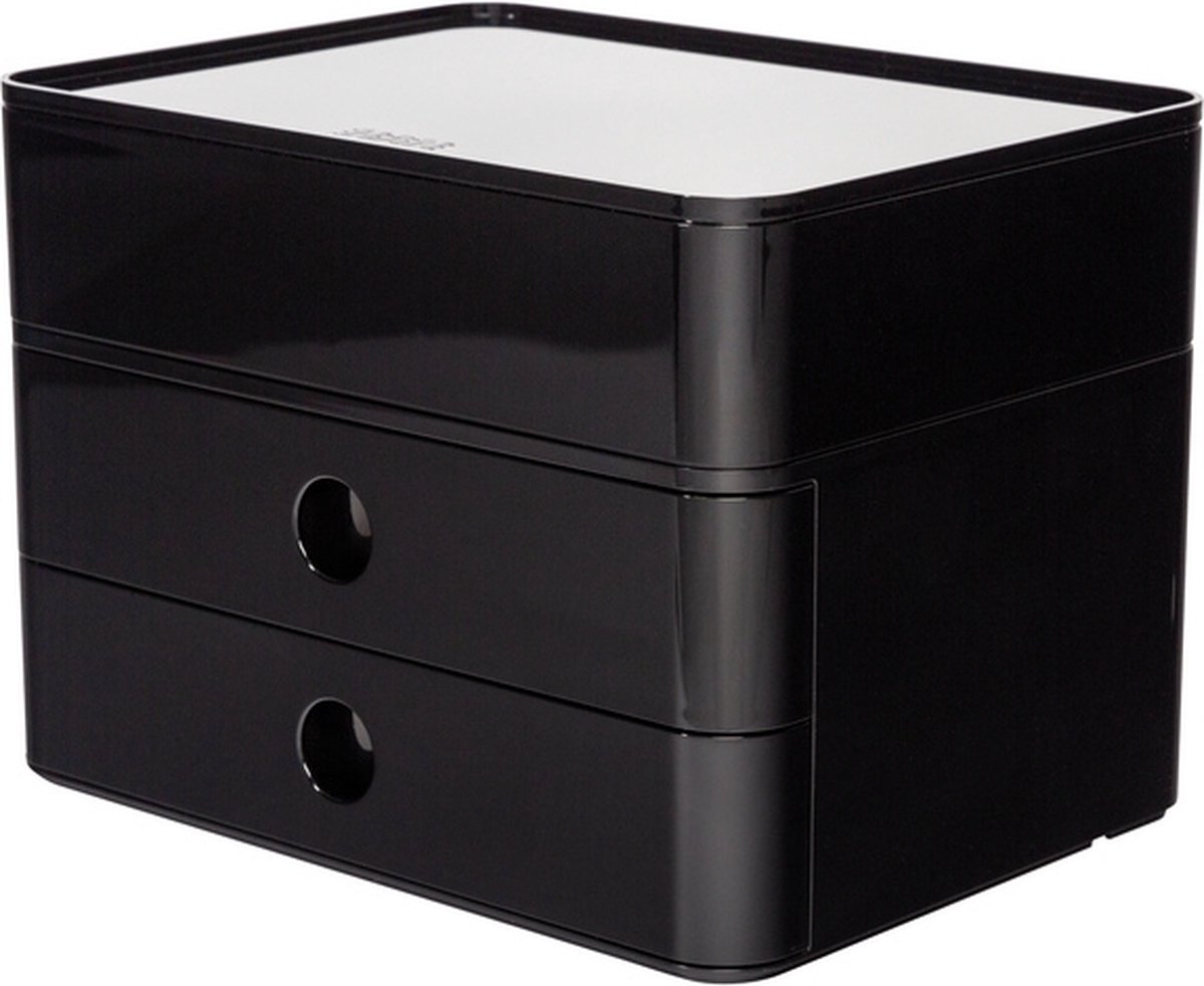 HAN Schubladenbox Smart-Box Plus Allison 2 Schübe jet black