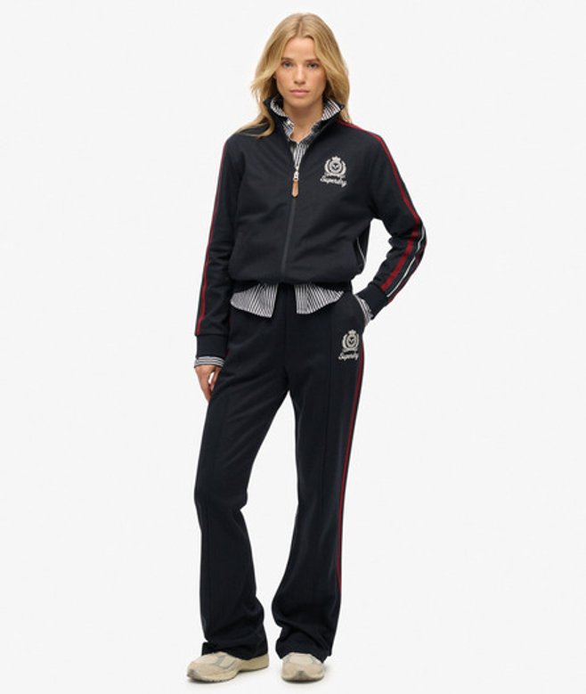 Superdry Damen Country Club Jogginghose Navy - Größe: 34
