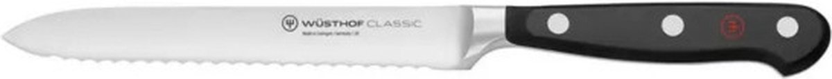 Wüsthof Classic Aufschnittmesser mit Wellenschliff 14 cm