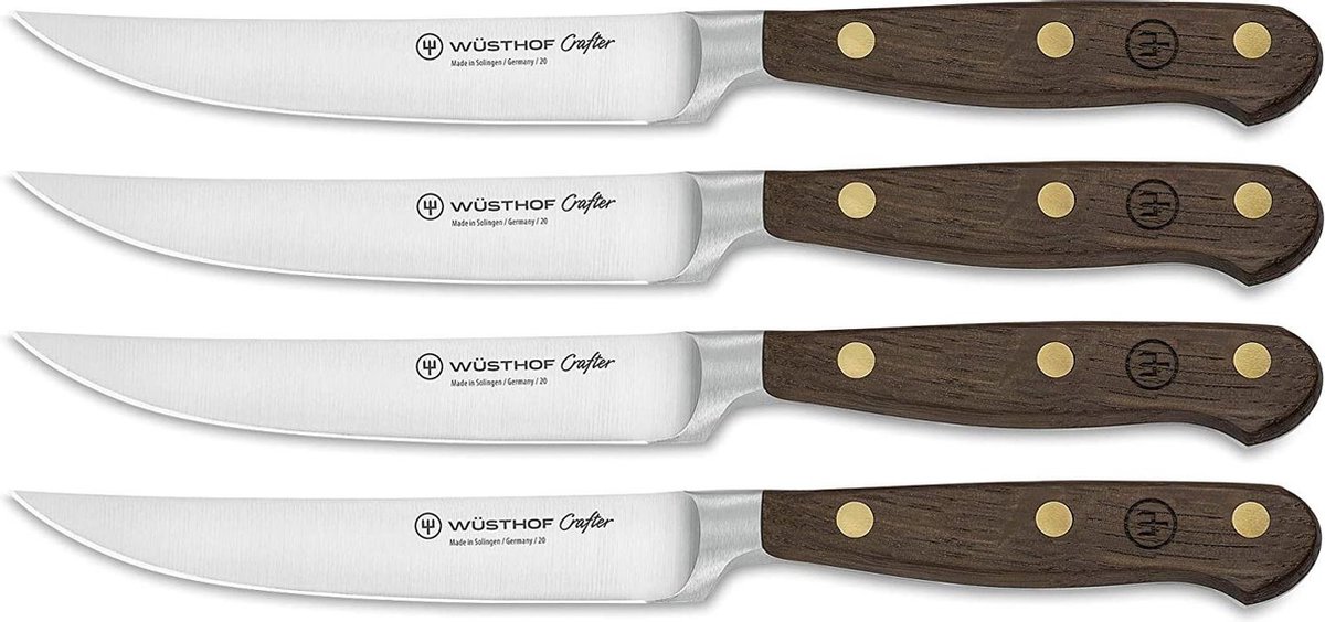 Wüsthof Crafter Steakmesserset 4-teilig