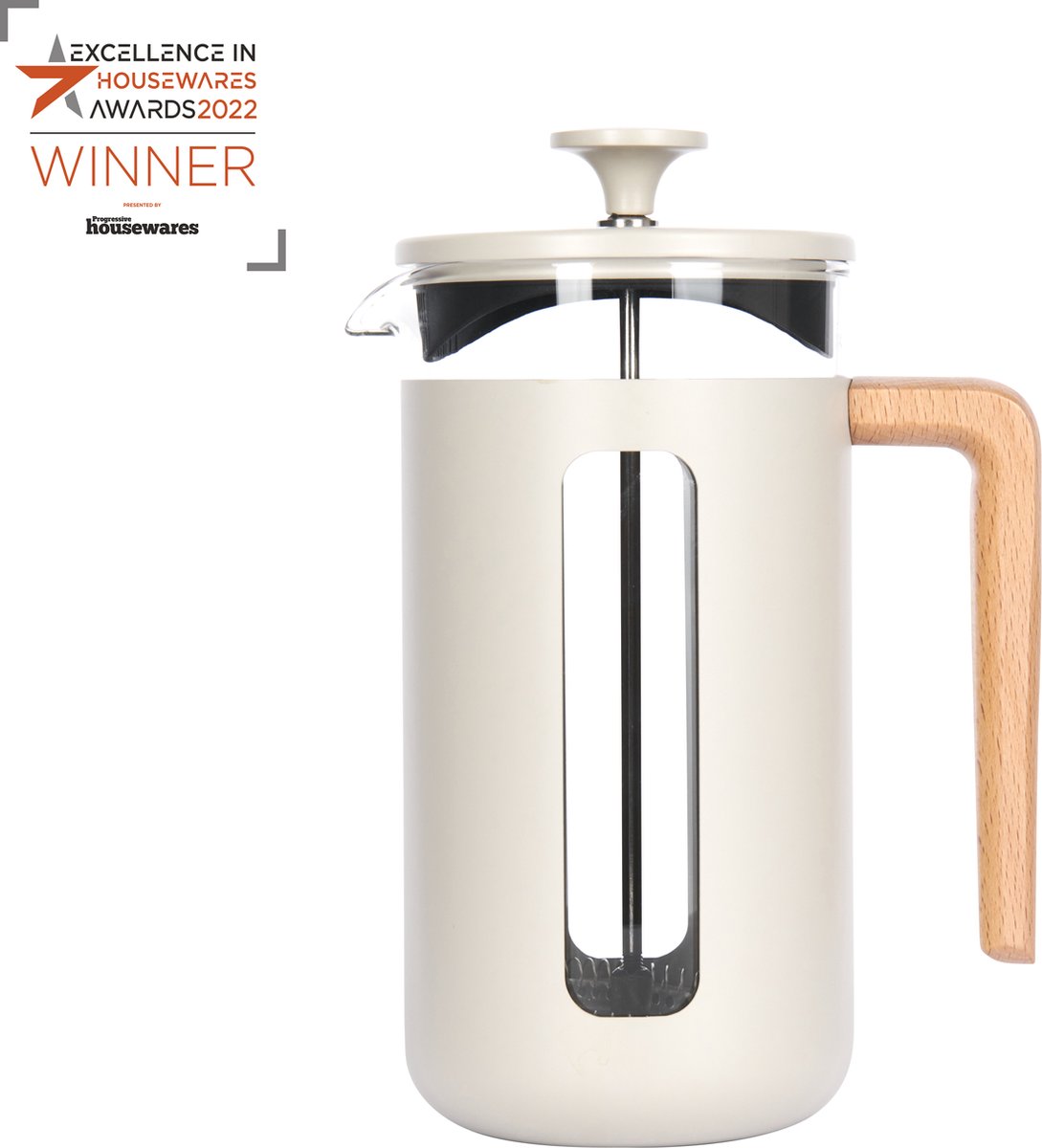 LA CAFETIÈRE Kaffeebereiter "Pisa" 8 Tassen 1000 ml beige