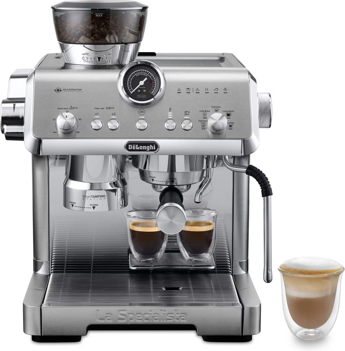 DeLonghi Espresso Siebträger EC9555 La Specialista Opera