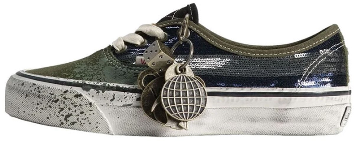 Vans Authentic Premium La Habana - Grün Blau Unisex Sneaker VN000DB824O 36.5