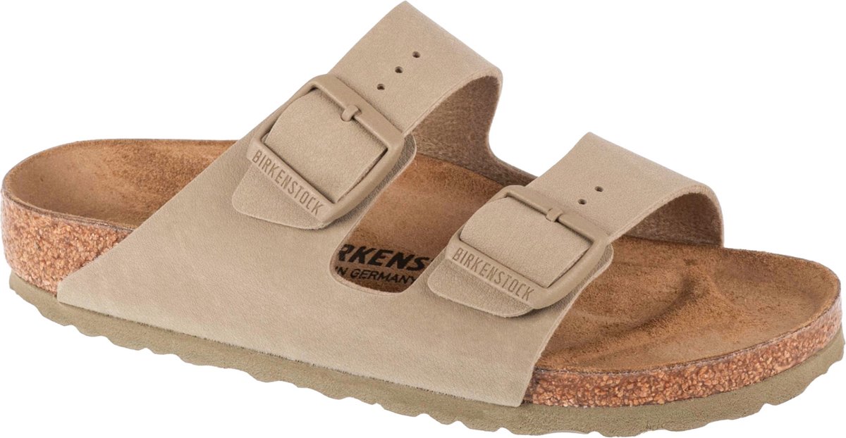 Birkenstock Arizona Narrow Birko-Flor Gr. 37 Grün Unisex