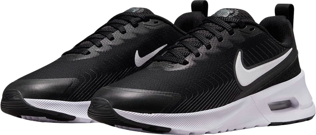 Nike Air Max Nuaxis Schwarz Weiß Damen Sneaker Dunkelgrau Kometenrot HF1233-001 40.5