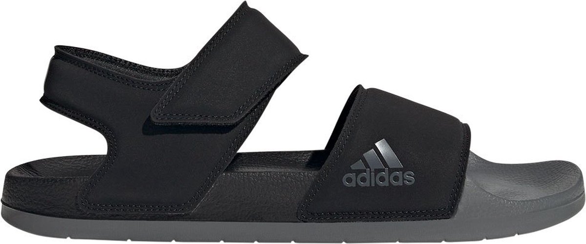 Adidas Adilette Sandale Schwarz Grau Unisex Sneaker Core-Black Grey-Five HP3007 44½