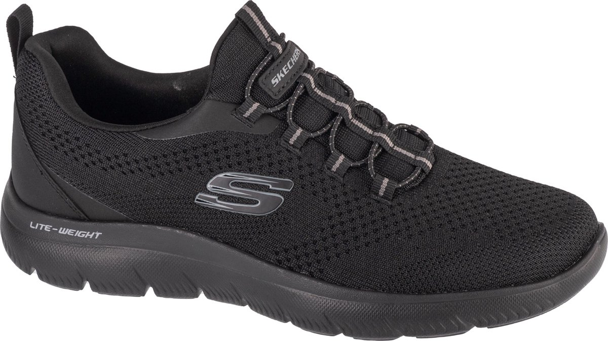 Skechers Summits - Tallo, schwarze Herren Sneakers 46