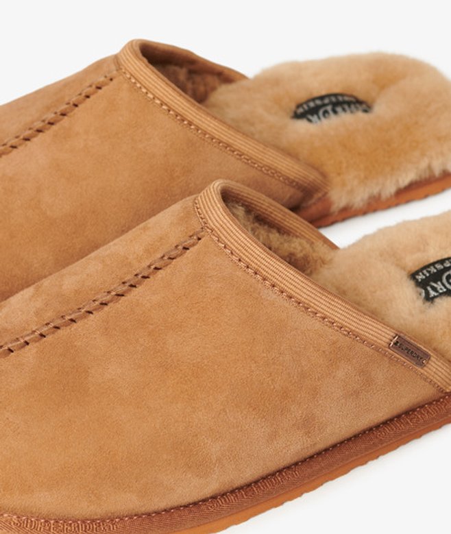 Superdry Herren Mule Hausschuhe Brown - Größe: 6-7