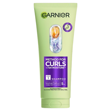 Garnier Method For Curls 72h Moisture Shampoo - 200 ml