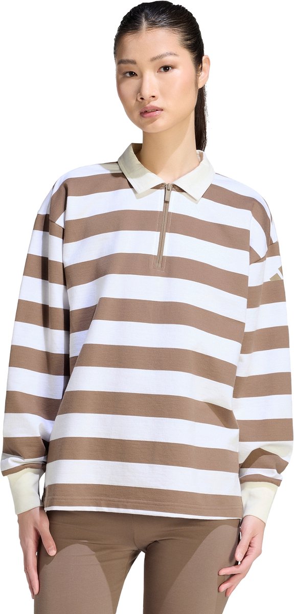 Polo-Shirt, langarm, Damen adidas Essentials Contemporary