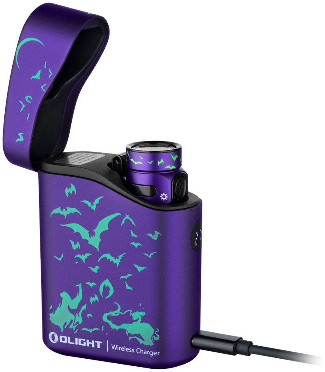 Olight Baton 4 Kit aufladbare Taschenlampe mit Ladecase