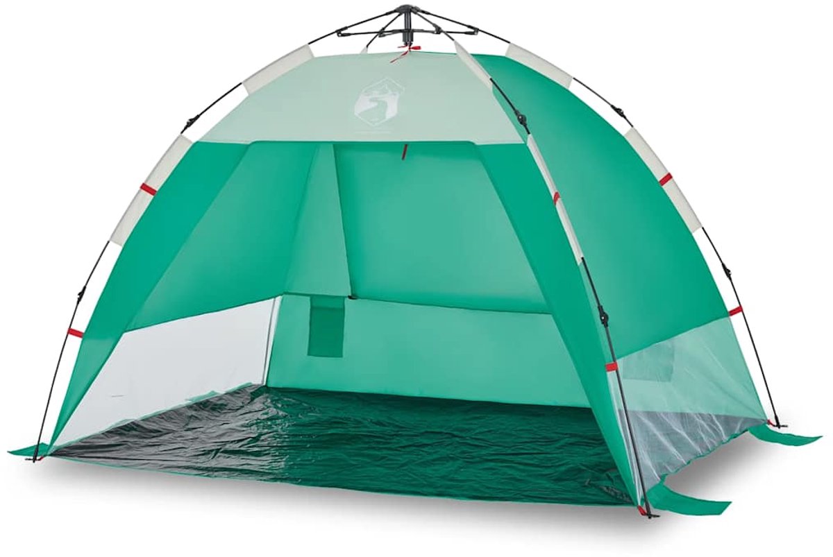 Vidaxl Strandzelt, 2-Personen, Grün, Wasserdicht