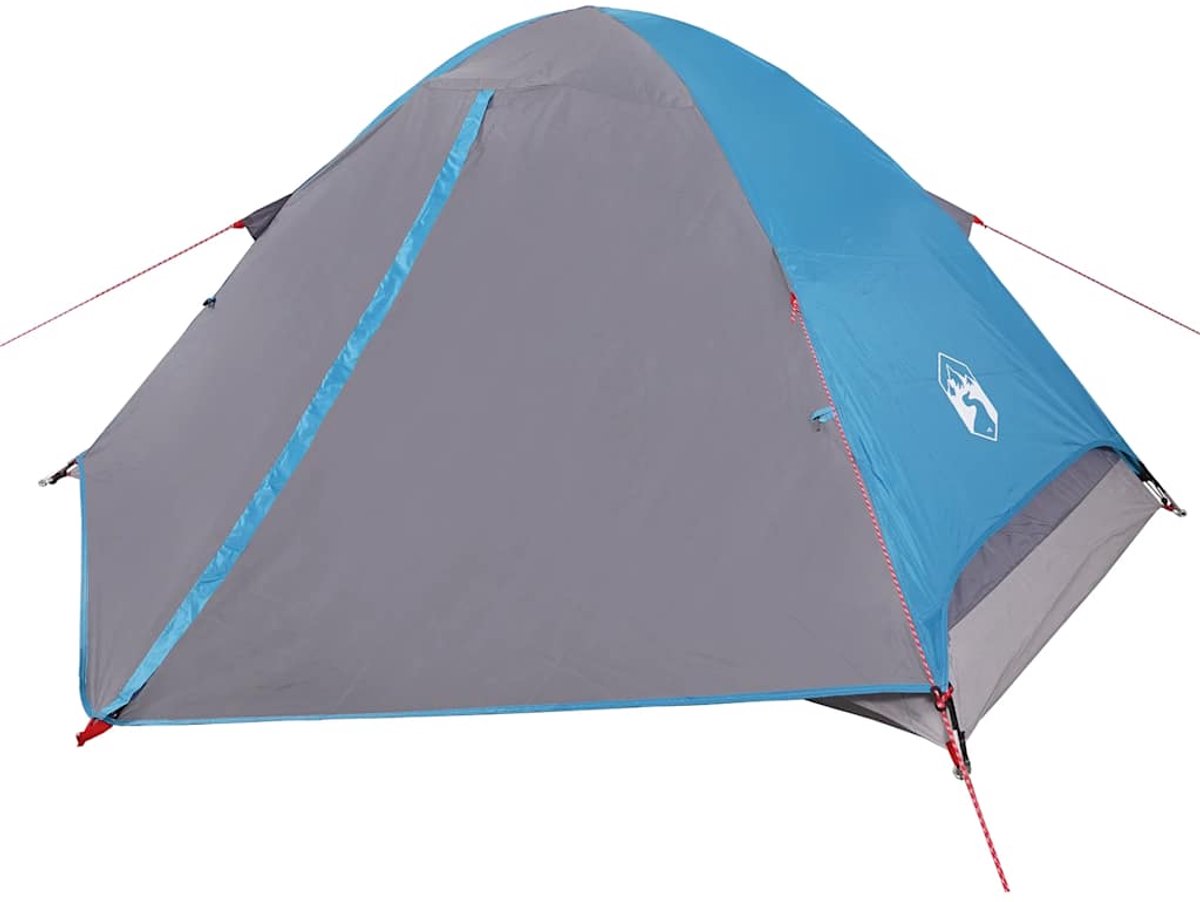 Vidaxl Kuppelzelt, 2-Personen, Blau, Wasserdicht