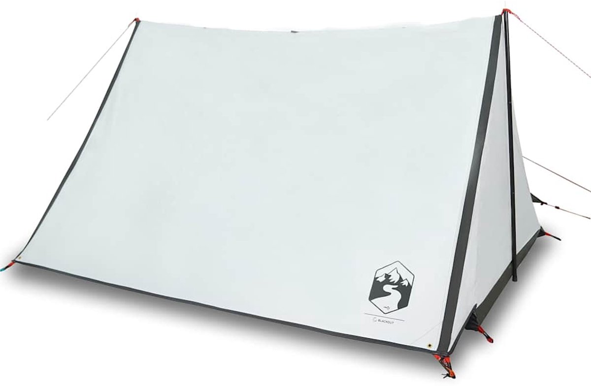 Vidaxl Campingzelt, 2-Personen, Weiß, Verdunkelnd, Stoff