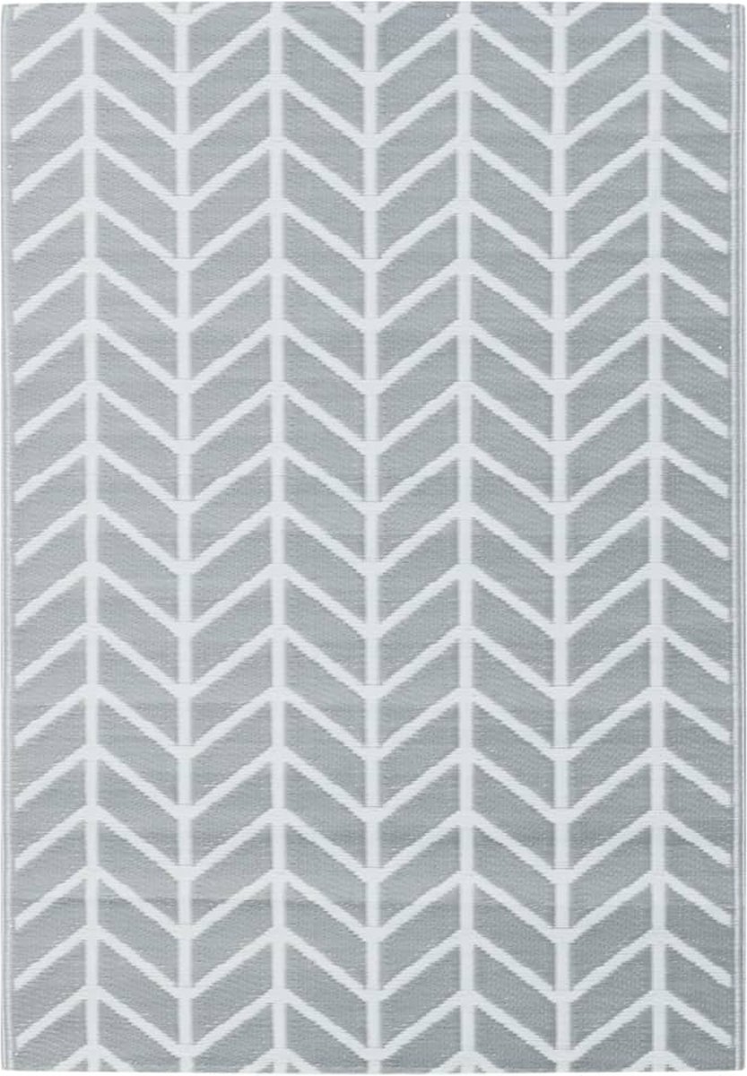 Vidaxl Outdoor-Teppich, Grau, 160X230 Cm, PP
