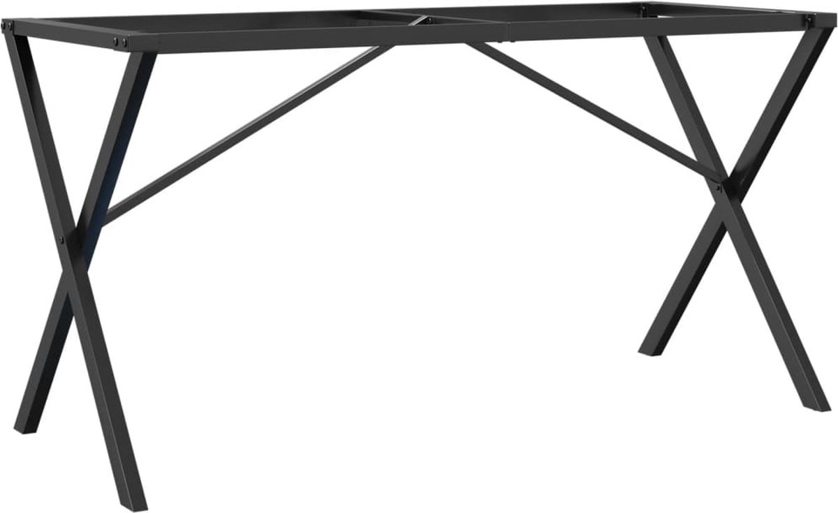 Vidaxl Tischbeine, X-Form, 120x60x73 cm, Gusseisen